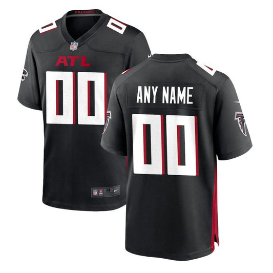 Atlanta Falcons Unisex Customized Game Jersey - Black - Champions Jerseys