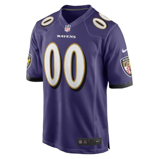 Baltimore Ravens Unisex Shirt Custom Game Jersey - Purple - Champions Jerseys