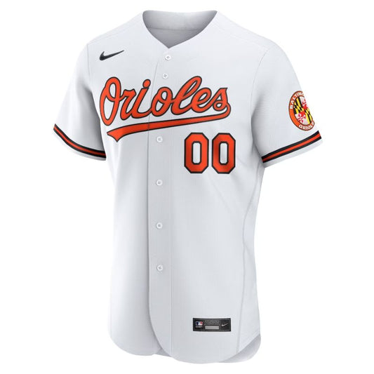 Baltimore Orioles Home Pro Official Unisex Custom Jersey - White - Champions Jerseys