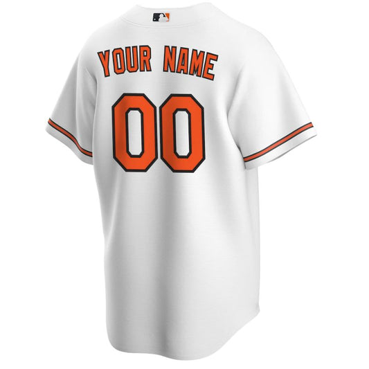 Baltimore Orioles Team Home Unisex Custom Jersey - White - Champions Jerseys