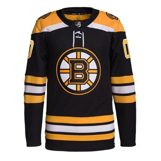 Boston Bruins Unisex Home Primegreen Pro Custom Jersey - Black - Champions Jerseys