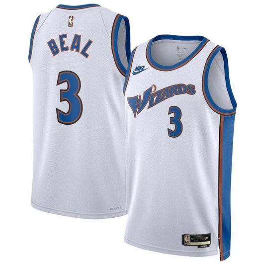 Bradley Beal Washington Wizards 2022/23 Swingman Jersey White - Classic Edition - Champions Jerseys