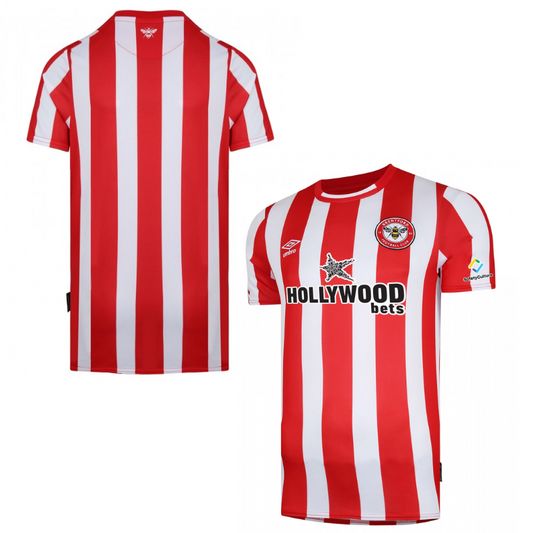 Brentford Shirt   2022/23 Home Custom Unisex Jersey All Genders - Jersey Teams World