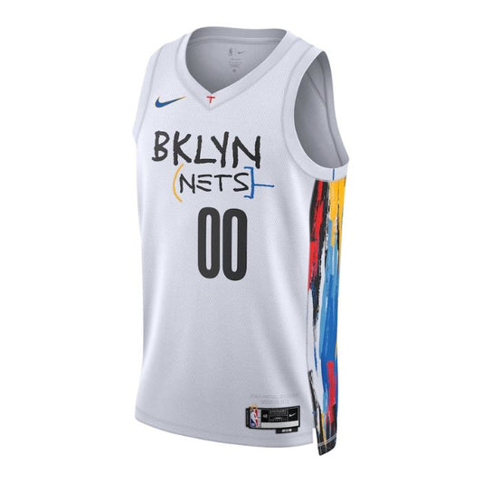 Brooklyn Nets Unisex Shirt 2022/23 Custom Jersey - City Edition - White - Champions Jerseys