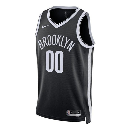 Brooklyn Nets Unisex Shirt 2022/23 Swingman Customized Jersey Black - Icon Edition - Champions Jerseys