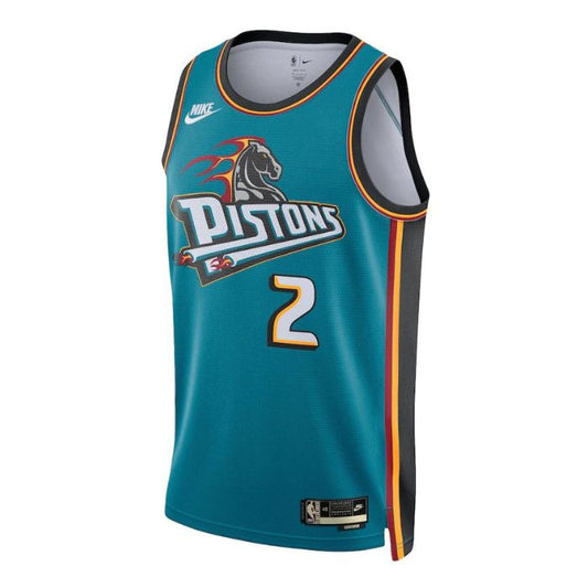 Cade Cunningham Detroit Pistons Unisex 2022/23 Swingman Jersey Teal - Classic Edition - Champions Jerseys