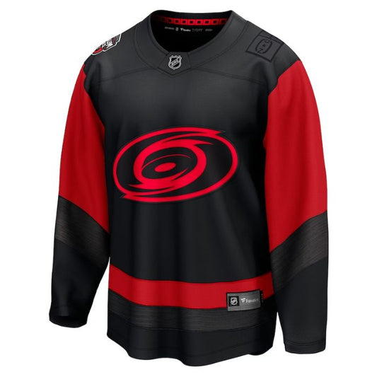 Carolina Hurricanes Unisex 2023  Series Breakaway Custom Jersey - Black - Champions Jerseys