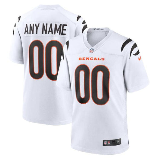 Cincinnati Bengals Unisex Shirt Game Customized Jersey - White - Champions Jerseys