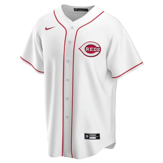 Cincinnati Reds Team Home Pro Unisex Custom Jersey - White - Champions Jerseys