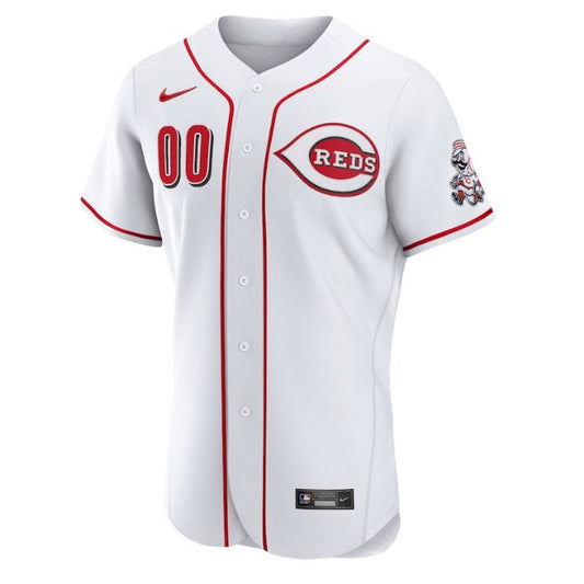 Cincinnati Reds Team Home Unisex Custom Jersey - White - Champions Jerseys