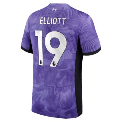 Elliott Liverpool Third Stadium Shirt 2023-24 Jersey Player