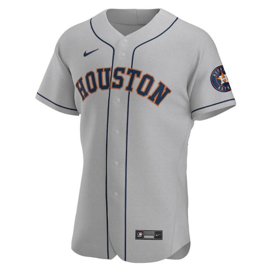 Houston Astros Team Road Pro Custom Unisex Jersey - Gray - Champions Jerseys