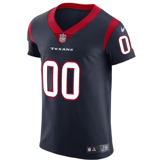 Houston Texans Team Vapor Untouchable Elite Unisex Custom Jersey - Navy - Champions Jerseys