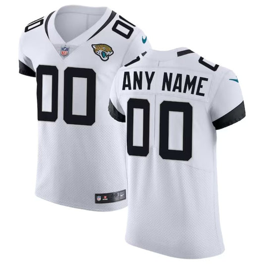 Jacksonville Jaguars Team Vapor Untouchable Elite Unisex Custom Jersey - White - Champions Jerseys