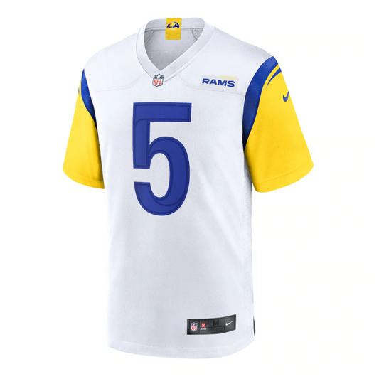 Jalen Ramsey 5 Player Los Angeles Rams Alternate Game Jersey 2023/24 - White
