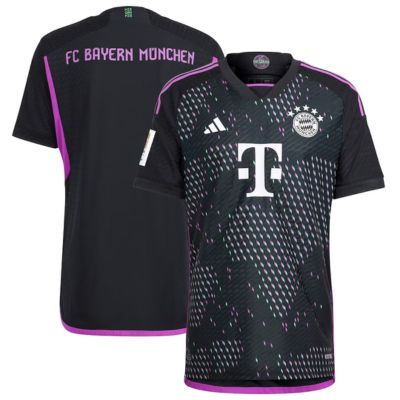 Bayern Munich 2023/24 Away Patch Jersey - Black