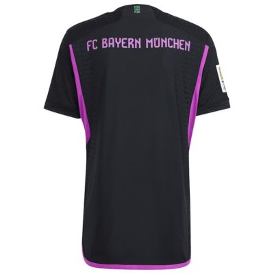 Bayern Munich 2023/24 Away Patch Jersey - Black