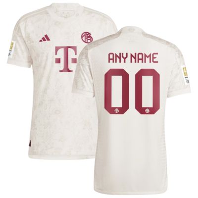 Bayern Munich  2023/24 Third Custom Jersey - White / Any Name