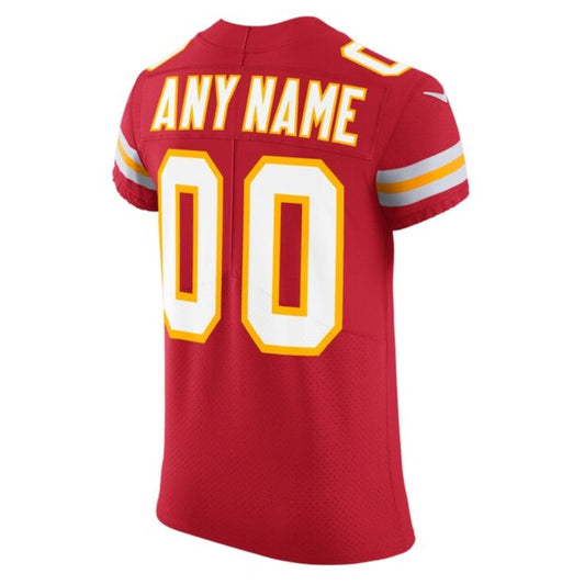 Kansas City Chiefs Team Vapor Untouchable Custom Elite Unisex Jersey - Red - Champions Jerseys