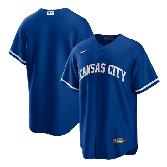 Kansas City Royals Unisex Alternate Team Custom Jersey - Royal - Champions Jerseys