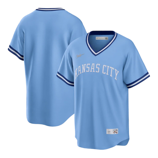 Kansas City Royals Unisex Custom Jersey - Light Blue - Champions Jerseys