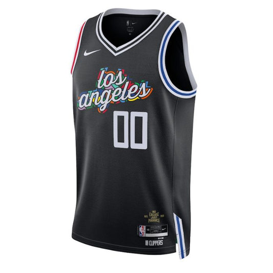 LA Clippers Unisex 2022/23 Swingman Customized Pro Jersey  - City Edition - Black - Champions Jerseys