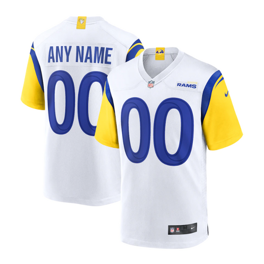 Los Angeles Rams Alternate Custom Jersey 2023/24 - White