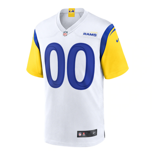 Los Angeles Rams Alternate Custom Jersey 2023/24 - White