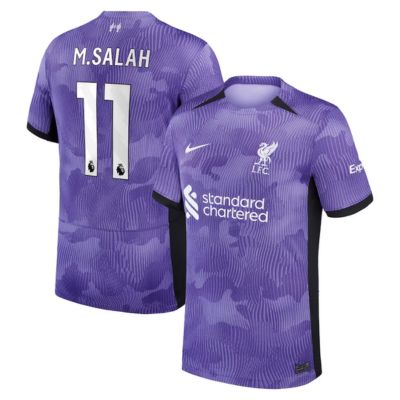 M.Salah Liverpool Third Stadium Shirt 2023-24 Jersey Player