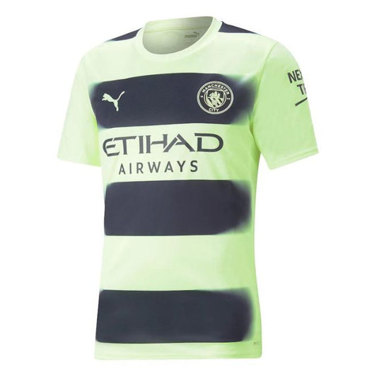 Manchester City Unisex Shirt 2022/23 Third Customized Jersey - Black - Jersey Teams World