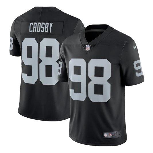 Maxx Crosby 98 Player Las Vegas Raiders Limited Jersey 2023/24 - Black