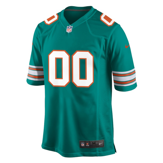 Miami Dolphins Alternate Customized Game Jersey 2023/24 - Aqua