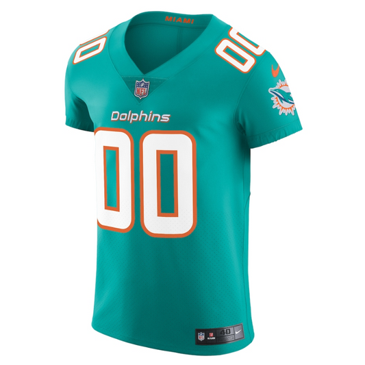 Miami Dolphins Vapor Untouchable Elite Custom Jersey 2023/24 - Aqua