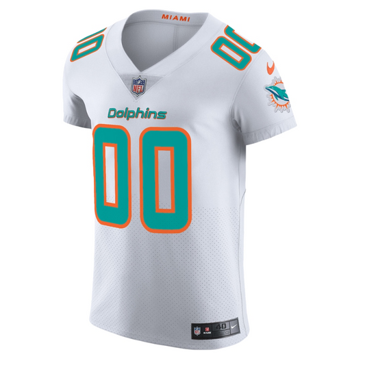 Miami Dolphins Vapor Untouchable Elite Custom Jersey 2023/24 - White