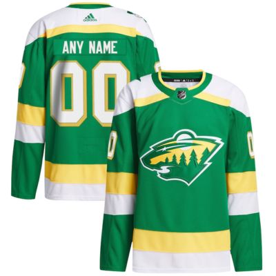 Minnesota Wild 2023/24 Alternate Primegreen Custom Jersey – Green