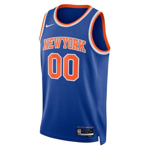 New York Knicks Unisex 2022/23 Swingman Custom Pro Jersey Blue - Icon Edition - Champions Jerseys