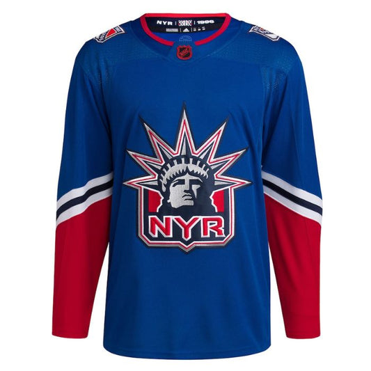 New York Rangers Unisex Reverse Retro 2.0 Pro Custom Jersey - Royal - Champions Jerseys