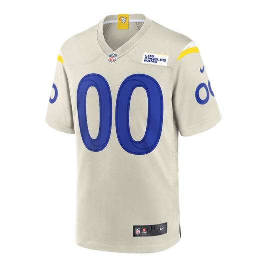 Los Angeles Rams Custom Game Jersey 2023/24 - Bone