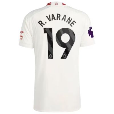 R.Varane Manchester United 2023/24 Away Jersey - White