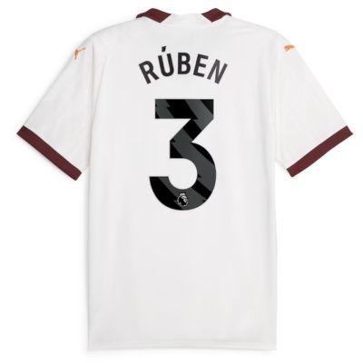 Rúben Dias Manchester City Away Shirt 2023-24 Jersey
