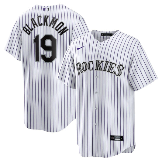 Colorado Rockies Nike Official Home Jersey - Mens with Blackmon 19 printing