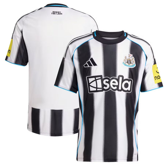 Newcastle United adidas 2025/26 Home Jersey - Black