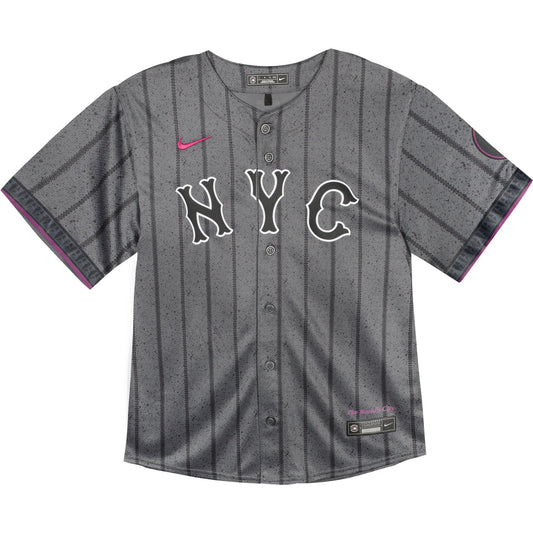 Francisco Lindor New York Mets Nike Infant 2024 City Connect Limited Player Jersey - Graphite