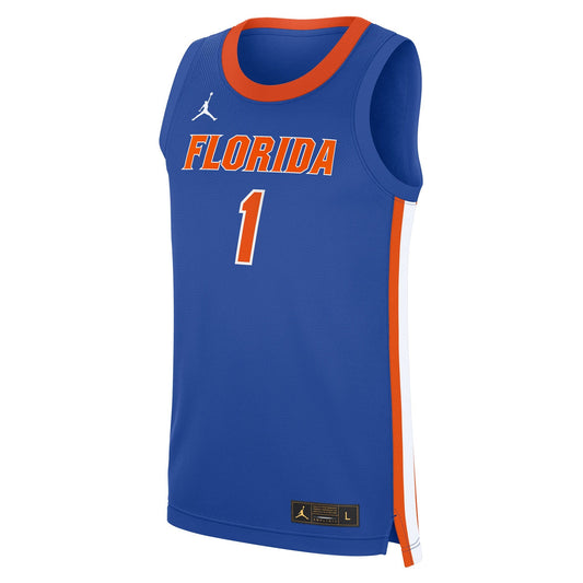Florida Gators Jordan Brand Road Basketball Jersey - Royal