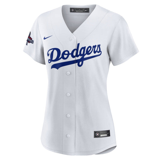 Clayton Kershaw Los Angeles Dodgers Nike Women's 2024 World Series Champions Home Player Jersey - White
