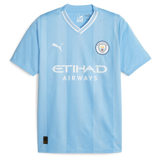 Jack Grealish Manchester City Puma 2023/24 Home Player Jersey - Sky Blue