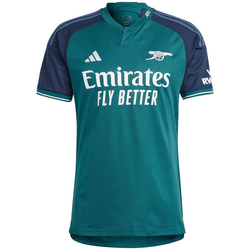 Gabriel Martinelli Arsenal adidas 2023/24 Third Player Jersey - Green