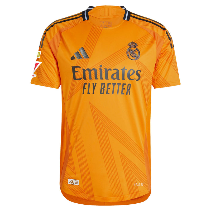 Real Madrid adidas 2024/25 Away Custom Jersey - Orange