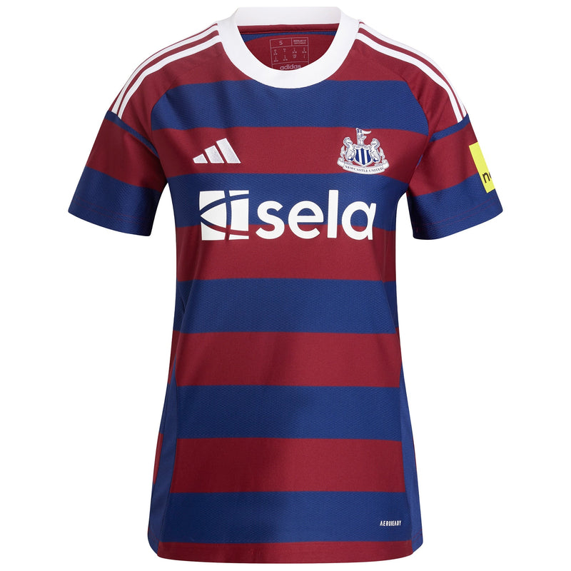 Newcastle United adidas Women's 2024/25 Away Jersey - Burgundy