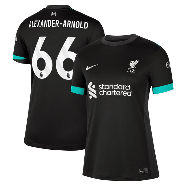 Trent Alexander-Arnold Liverpool Nike Women's 2024/25 Away Jersey - Forest Green